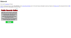 Desktop Screenshot of holoweb.net